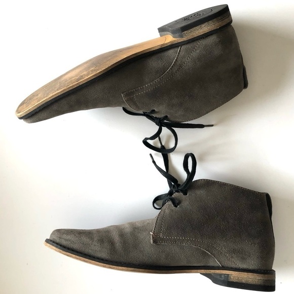 Stacy Adams Tamarack Gray Suede Chukka Boots main image 6